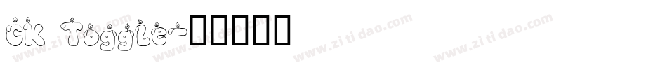 CK Toggle字体转换